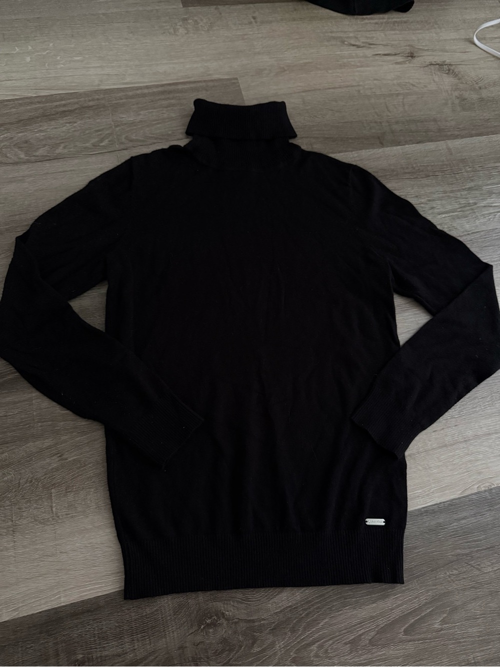 Calvin Klein Black Women's Turtleneck Sweater